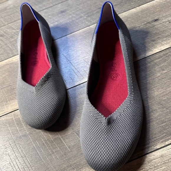 Rothy's Gray Round Toe Ballet Flat - Picture 4 of 6